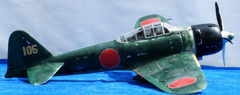 零式艦上戦闘機22型　3 1/48 マルシン 零戦 マルシン 金属製 零式艦上戦闘機 22型 大日本帝国海軍